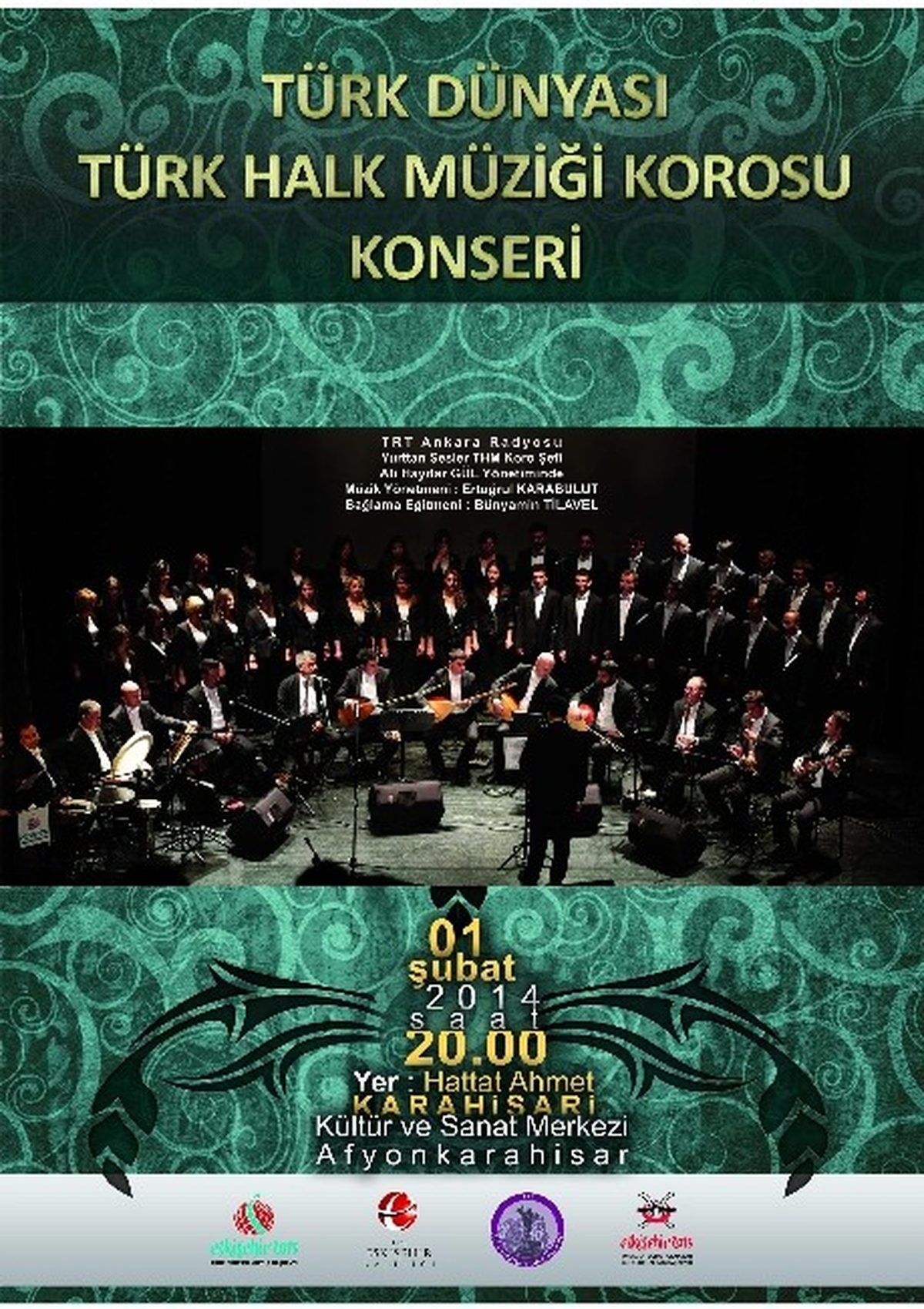 Türk Dünyası Türk Halk Müziği Korosu Afyonkarahisar\'da Konser Verecek