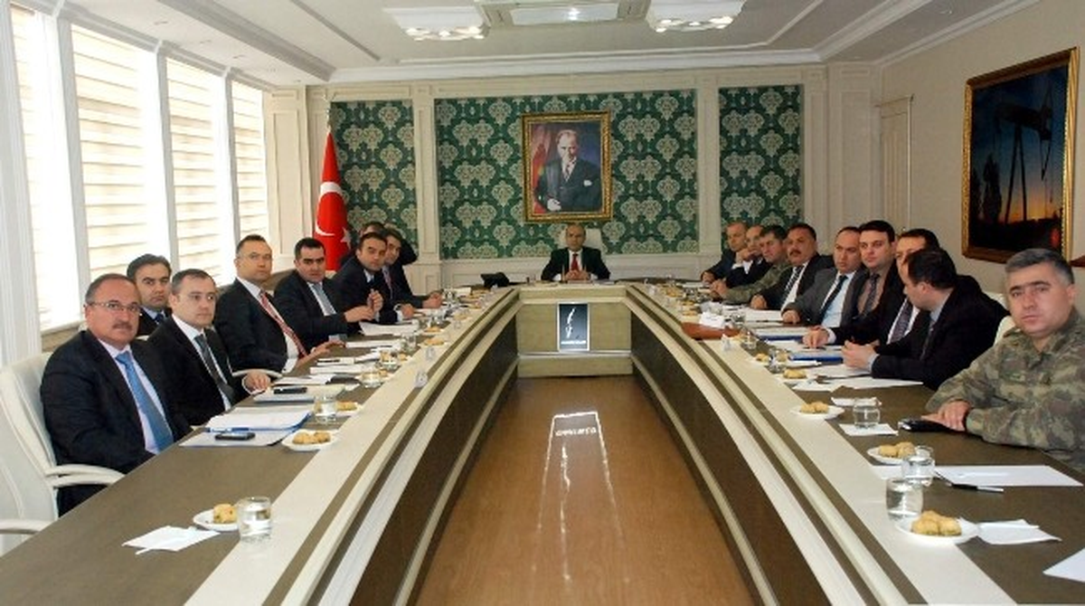 Adıyaman\'da Seçim Güvenliği Toplantısı Yapıldı