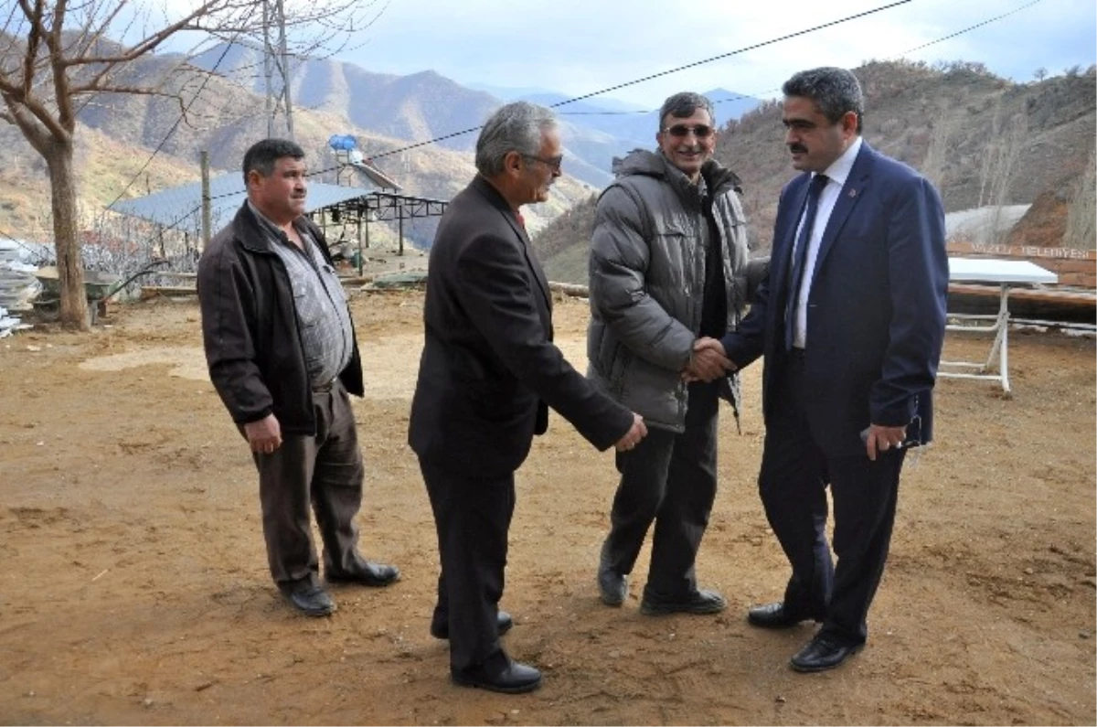 Nazilli Belediye Başkanı, Karahallı Köyünü Ziyaret Etti