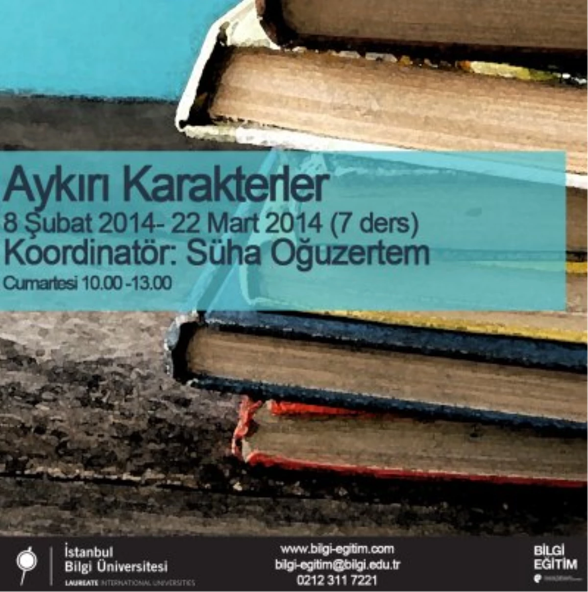 Bilgi Eğitim\'den Türk Romanlarının \'Aykırı Karakterleri\'ni Anlama Semineri
