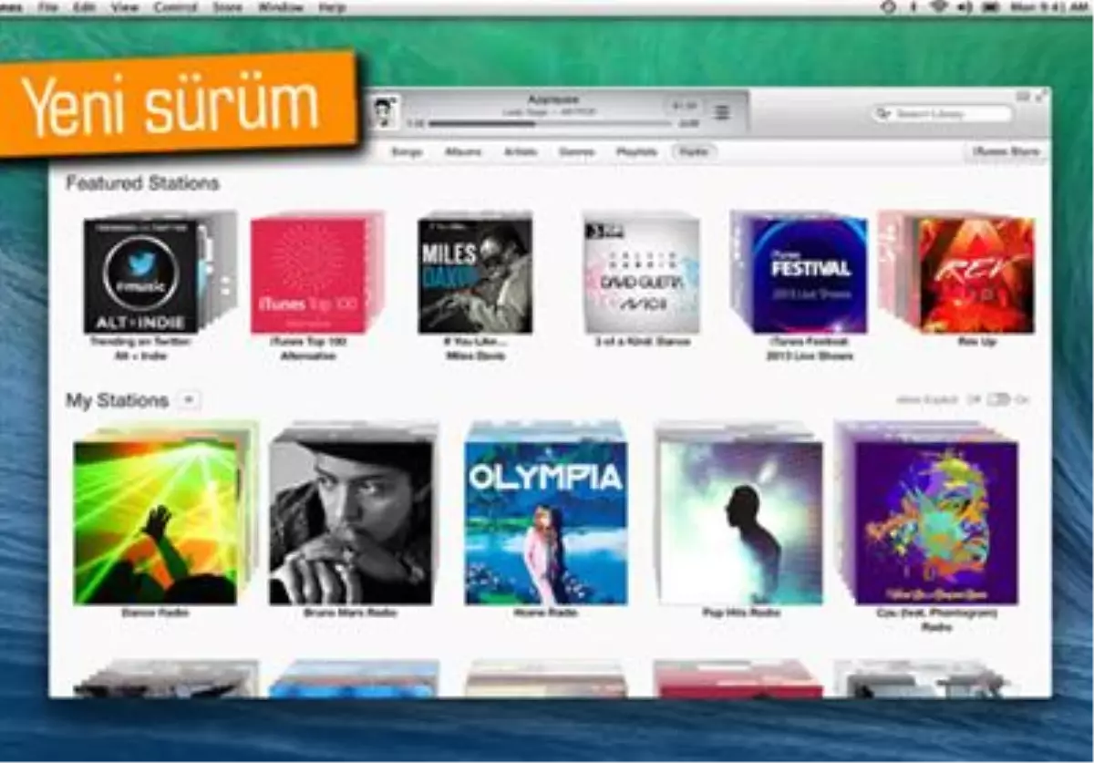 İtunes\'un Yeni Versiyonu Yayınlandı