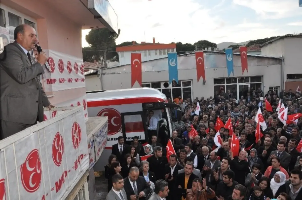 MHP'den Kiraz'da Gövde Gösterisi