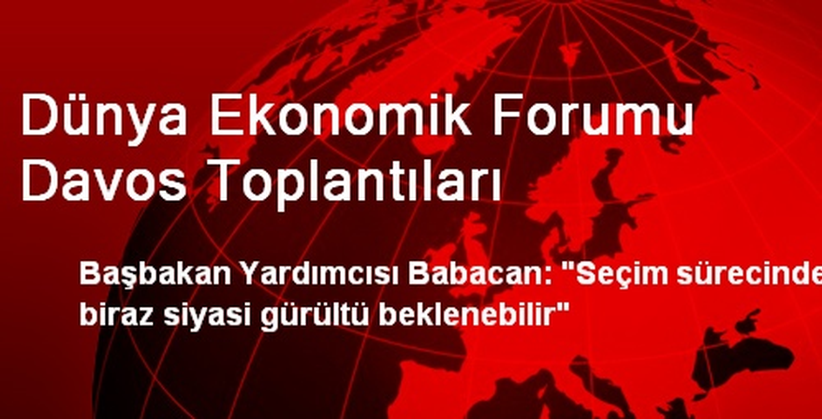 "Seçim Sürecinde Biraz Siyasi Gürültü Beklenebilir"