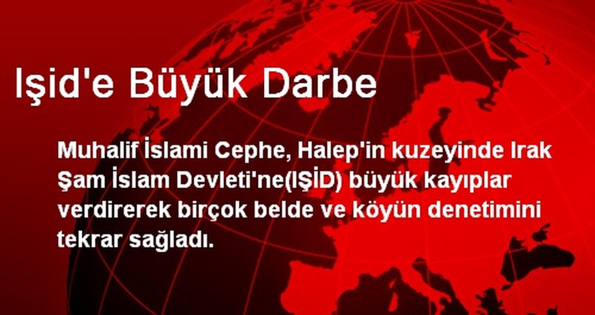 Işid\'e Büyük Darbe