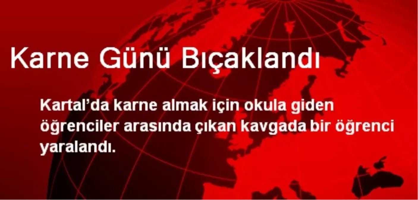 Karne Günü Bıçaklandı