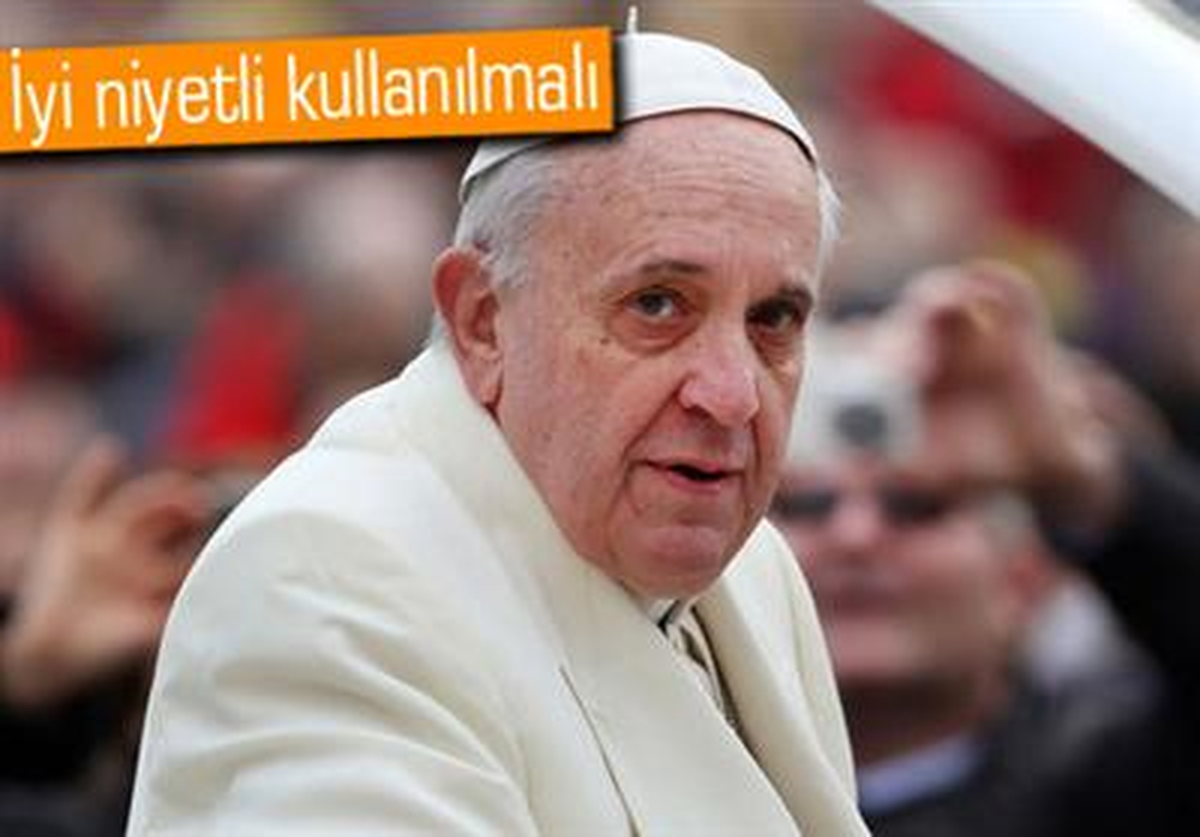 Papa: İnternet, Tanrı\'nın Bir Armağanı