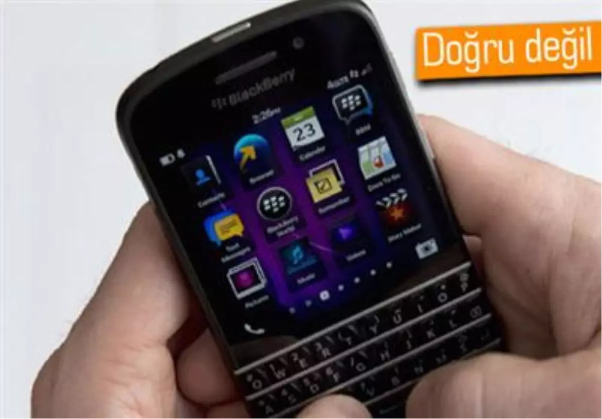 Pentagon\'dan Blackberry Açıklaması Geldi