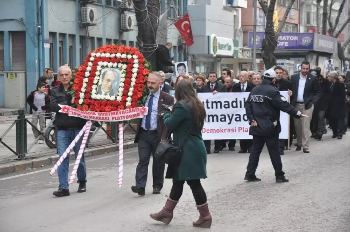 Uğur Mumcu Zonguldak\'ta Anıldı