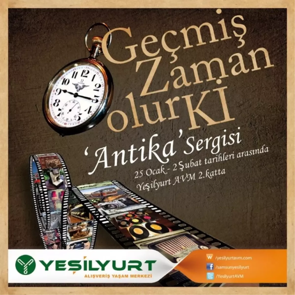 Yeşilyurt Avm\'de Antika Sergisi