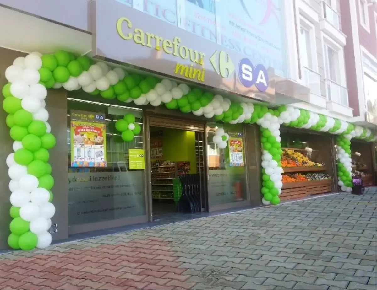Carrefoursa\'nın İlk \'Mini\'si Şile\'de Açıldı