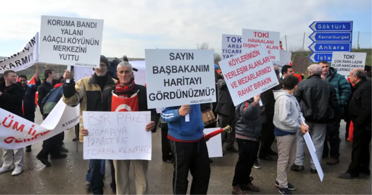 Eyüp\'te Köylülerin "3. Havalimanı" Eylemi (2)