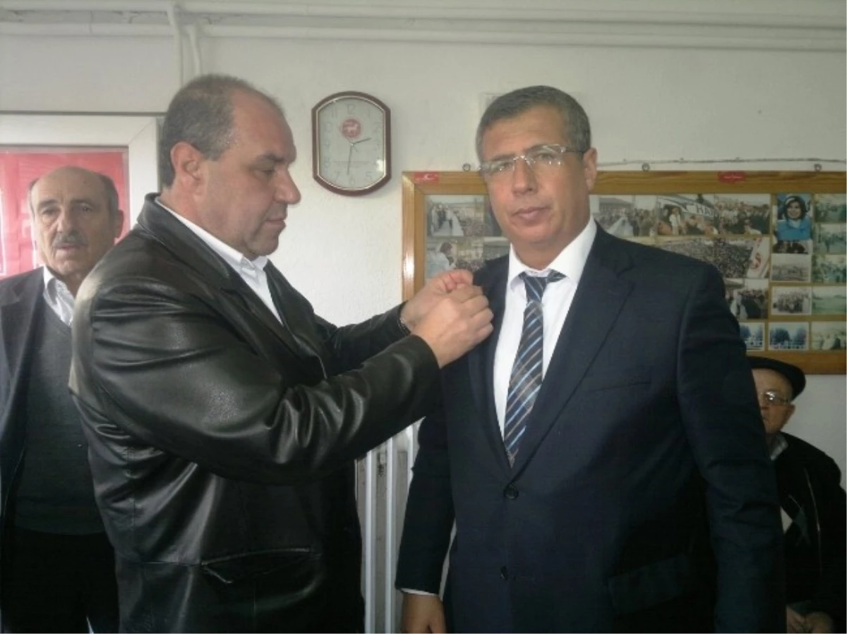 Hisarcık Belediye Başkanı Akbaş, DP\'den Belediye Başkan Adayı Oldu