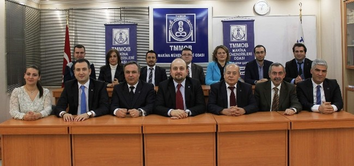 Makina Mühendisleri Odası Yönetimi Görev Bölümü Yaptı