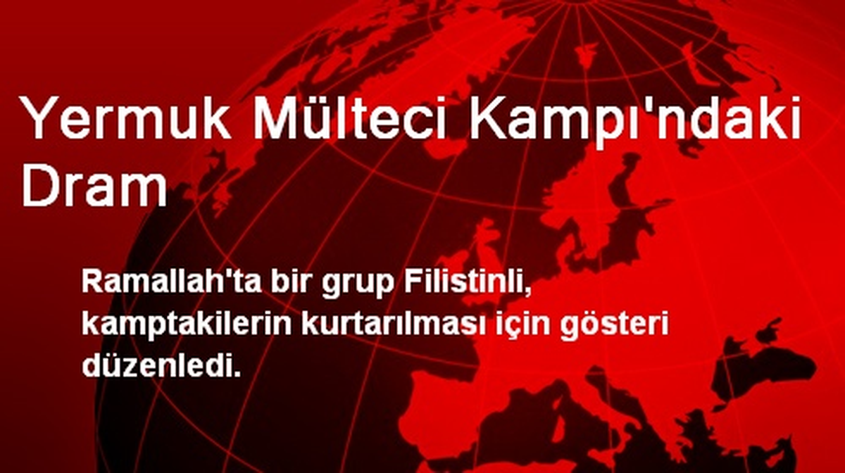 Yermuk Mülteci Kampı\'ndaki Dram