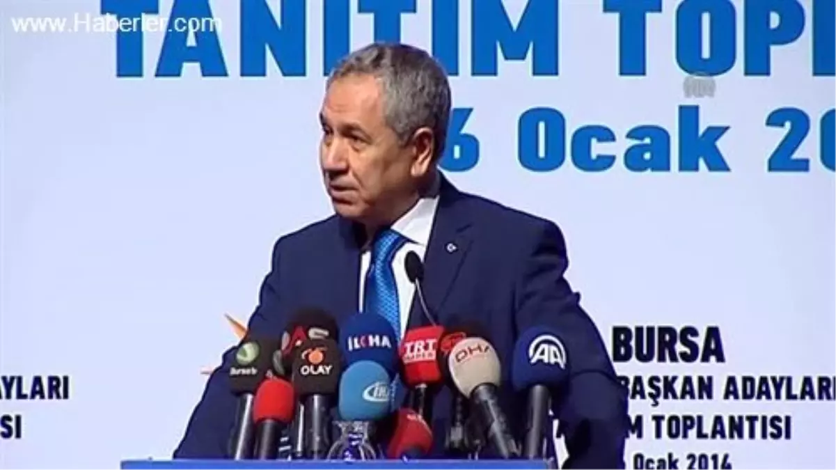 Arınç: "Aslında \'marti\' onlar böyle parti olmaz" -