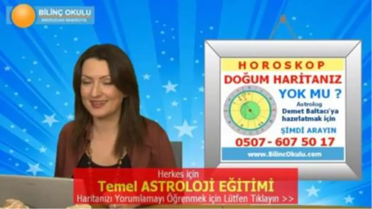 Başak Burcu Haftalık (26 Ocak-02 Şubat) Astrolog Demet Baltacı, Bilinç Okulu