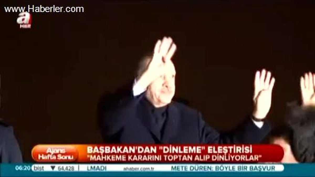 Erdoğan\'dan "Dinleme" Eleştirisi