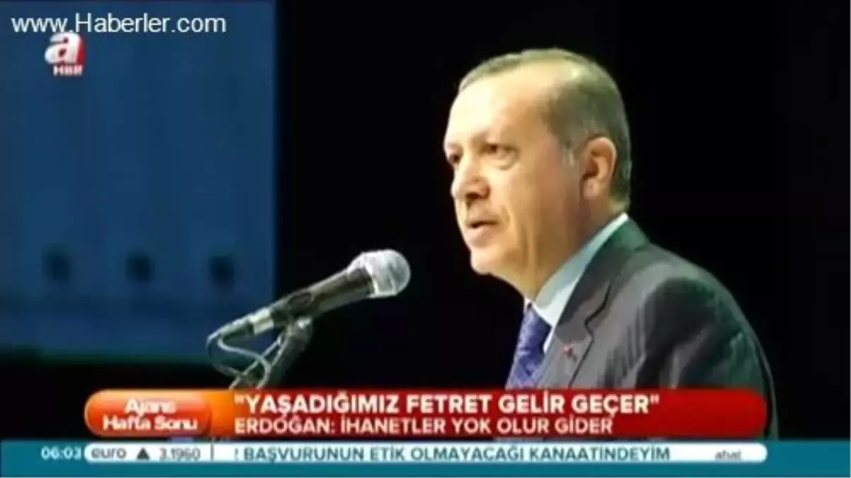 Erdoğan: İçi ve Zihni Boş Âlim Müsveddesi