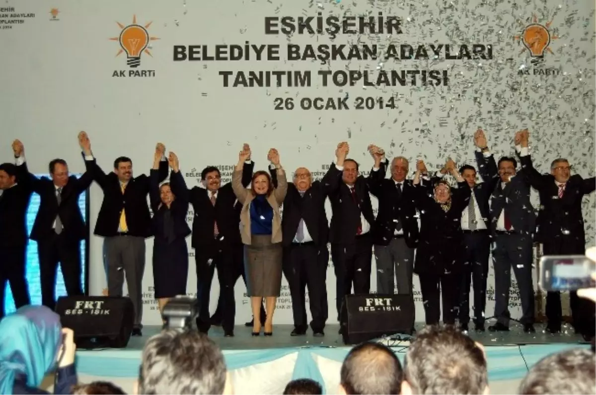 Eskişehir\'de AK Parti Belediye Başkan Adayları Tanıtım Toplantısı