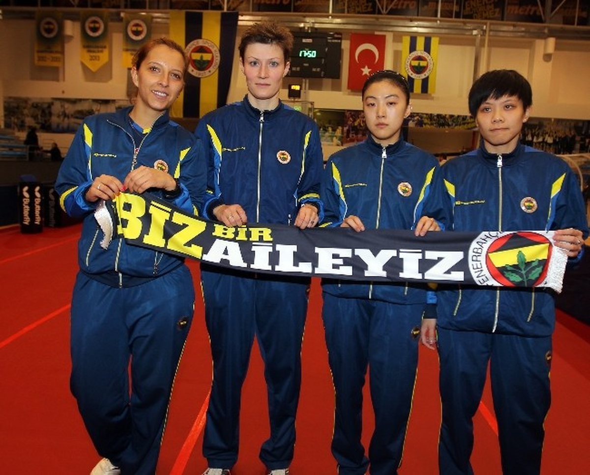 Fenerbahçe Masa Tenisi Bayan Takımı Şampiyonlar Ligi\'nde Finale Kaldı