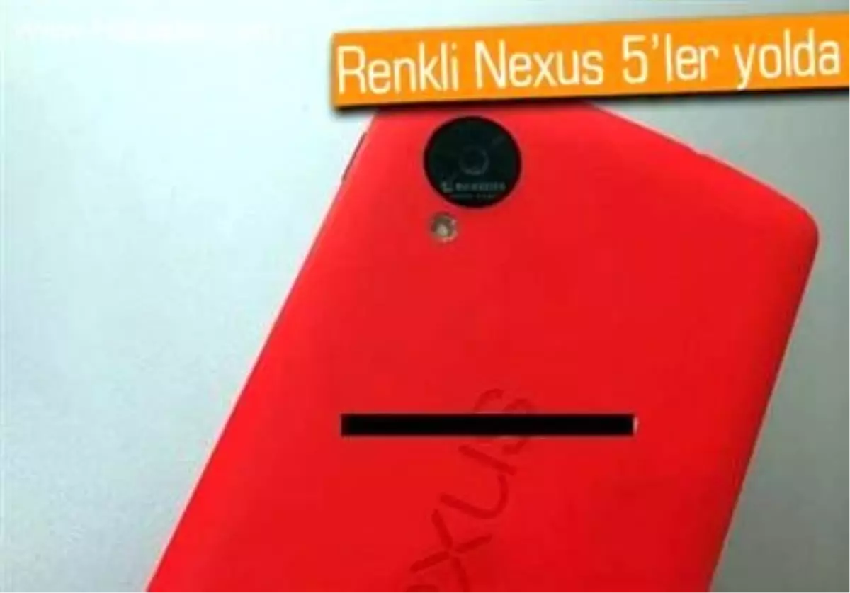 Kırmızı Renkli Nexus 5 Görüntülendi