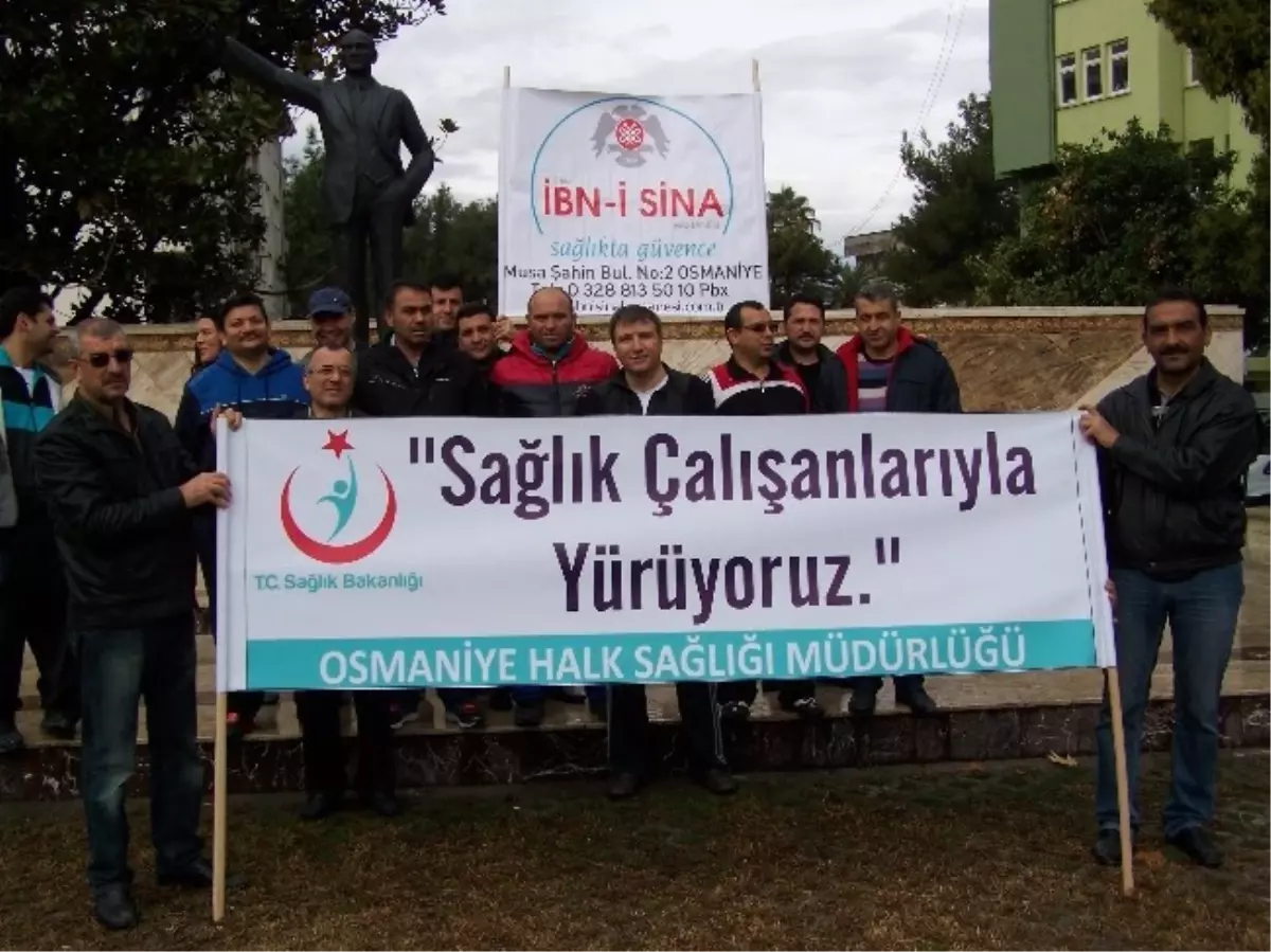 Osmaniye\'de Sağlıklı Yaşam Yürüyüşü