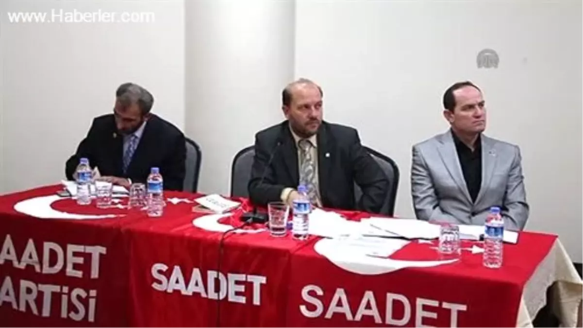 Saadet Partisi Genel Başkan Yardımcısı Aydın, Eskişehir\'de