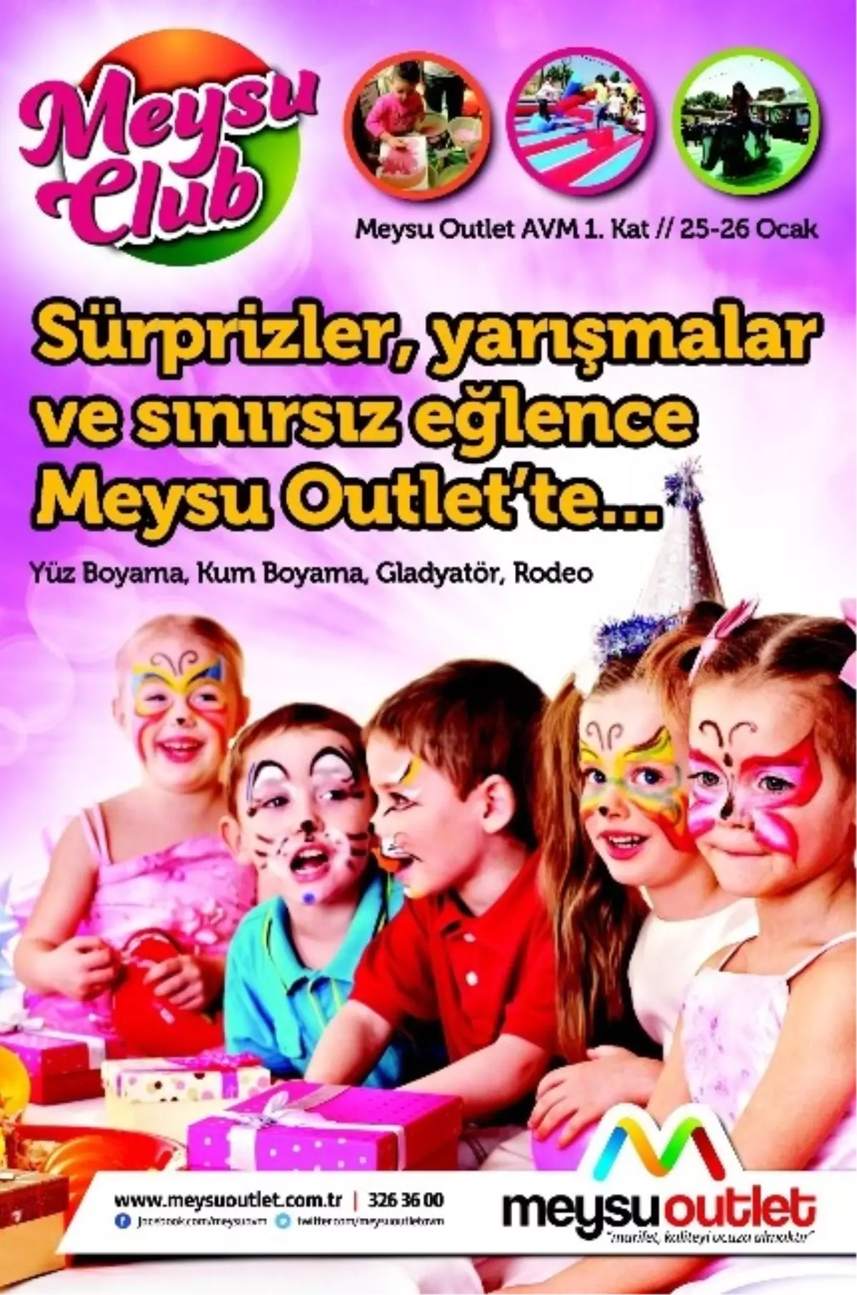 Sınırsız Eğlence Meysu Outlet\'te