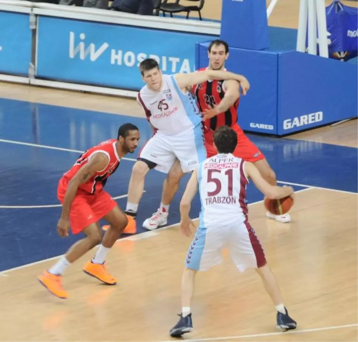 Trabzonspor Medical Park - Aykon Ted: 78 - 65