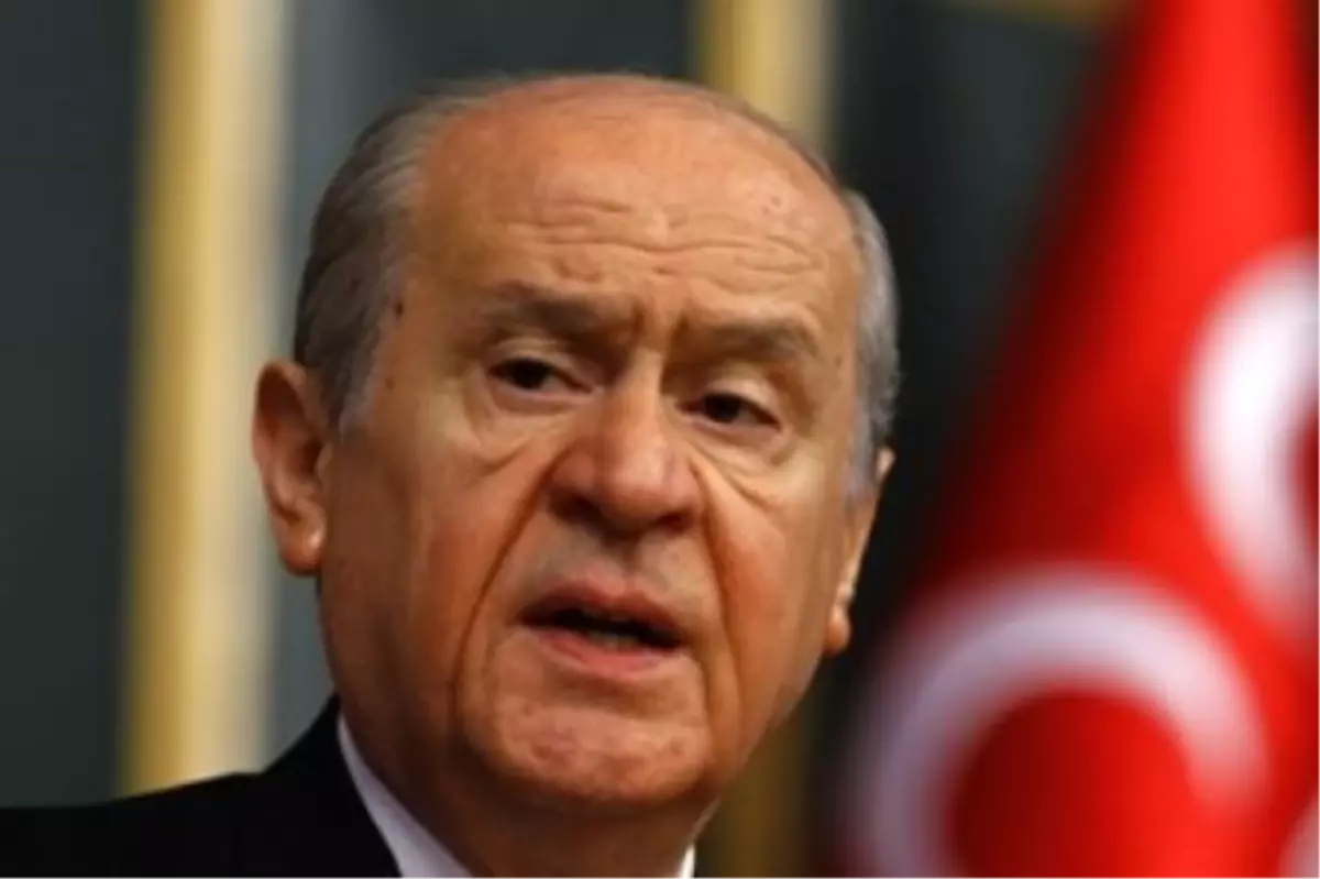 Bahçeli\'den Sert Açıklama