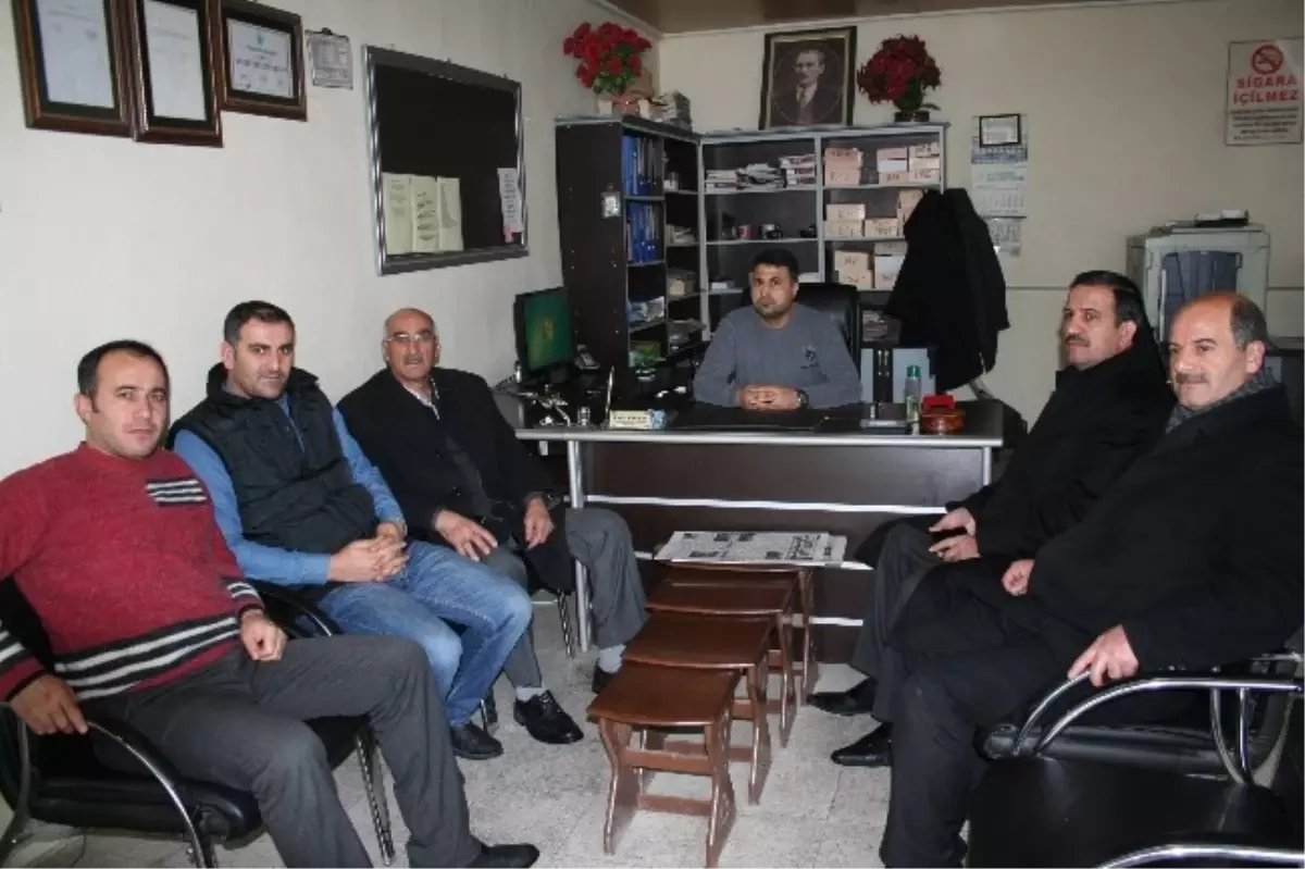 Bulanık AK Parti Belediye Başkan Adayı Resül Bulut İlçedeki Gazeteleri Ziyaret Etti