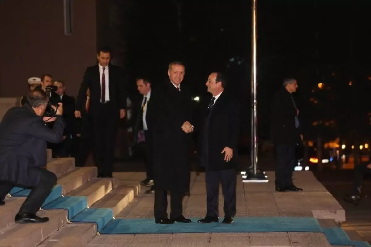 Erdoğan - Fransa Cumhurbaşkanı Hollande Görüşmesi Bitti