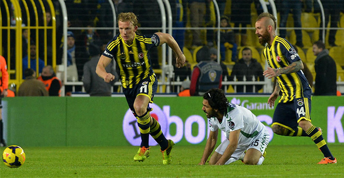 Fenerbahçe, Torku Konyaspor'u 2-1 Yendi