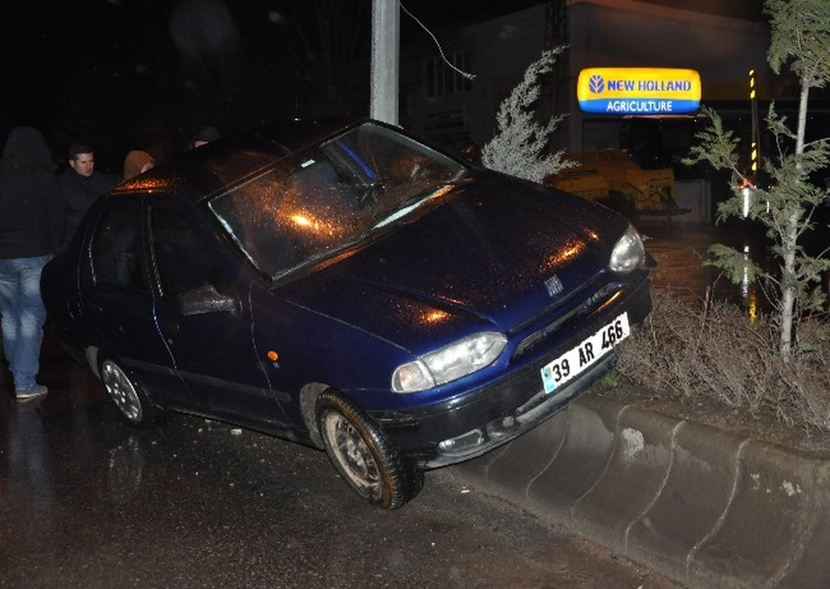 Kırklareli\'de Trafik Kazası: 1 Yaralı