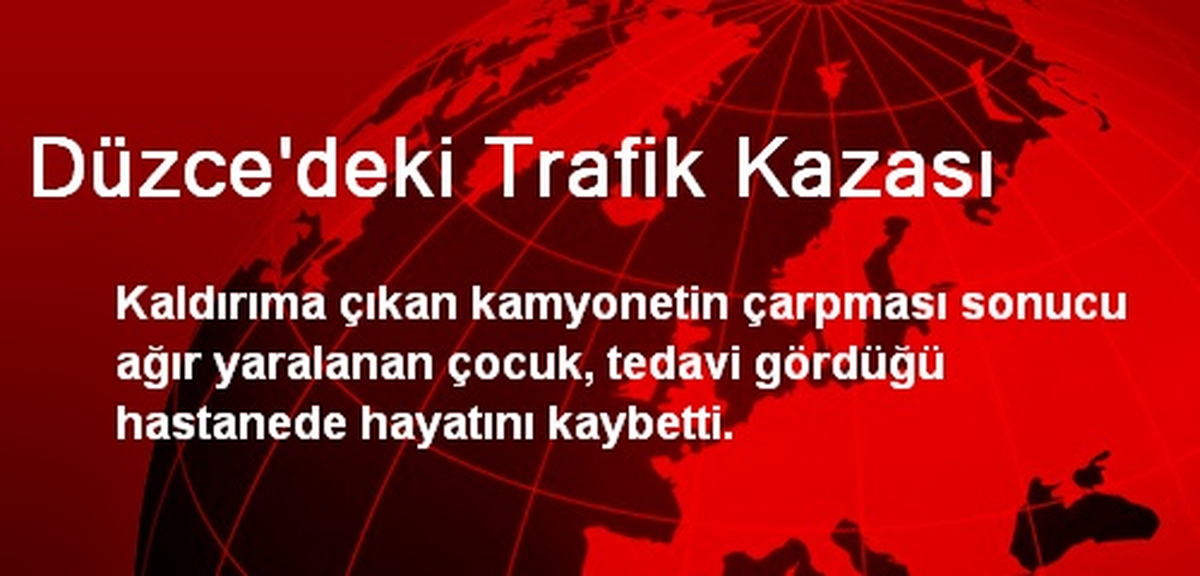Düzce\'deki Trafik Kazası