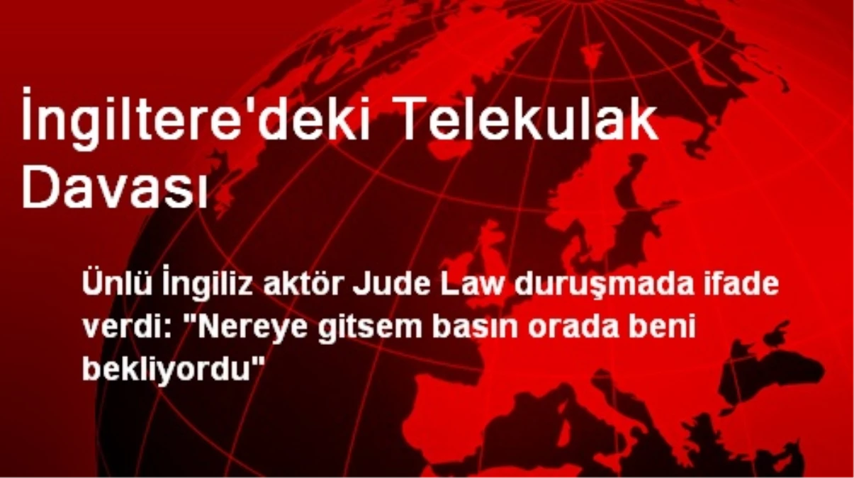 İngiltere\'deki Telekulak Davası