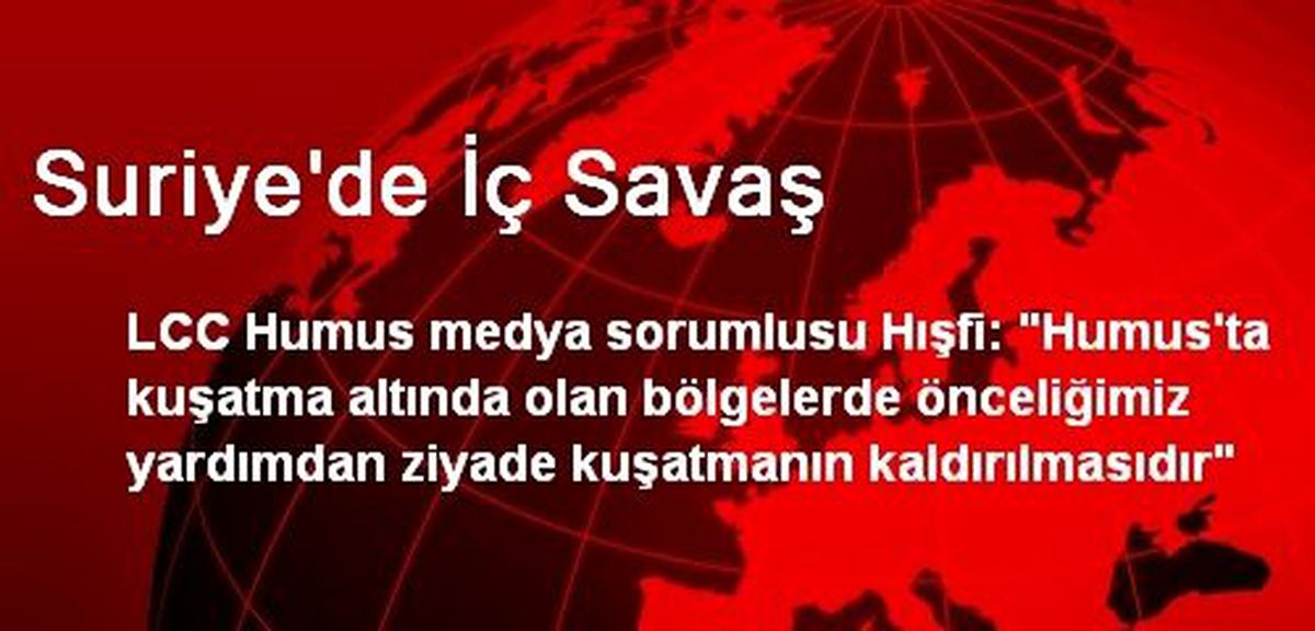 Suriye\'de İç Savaş