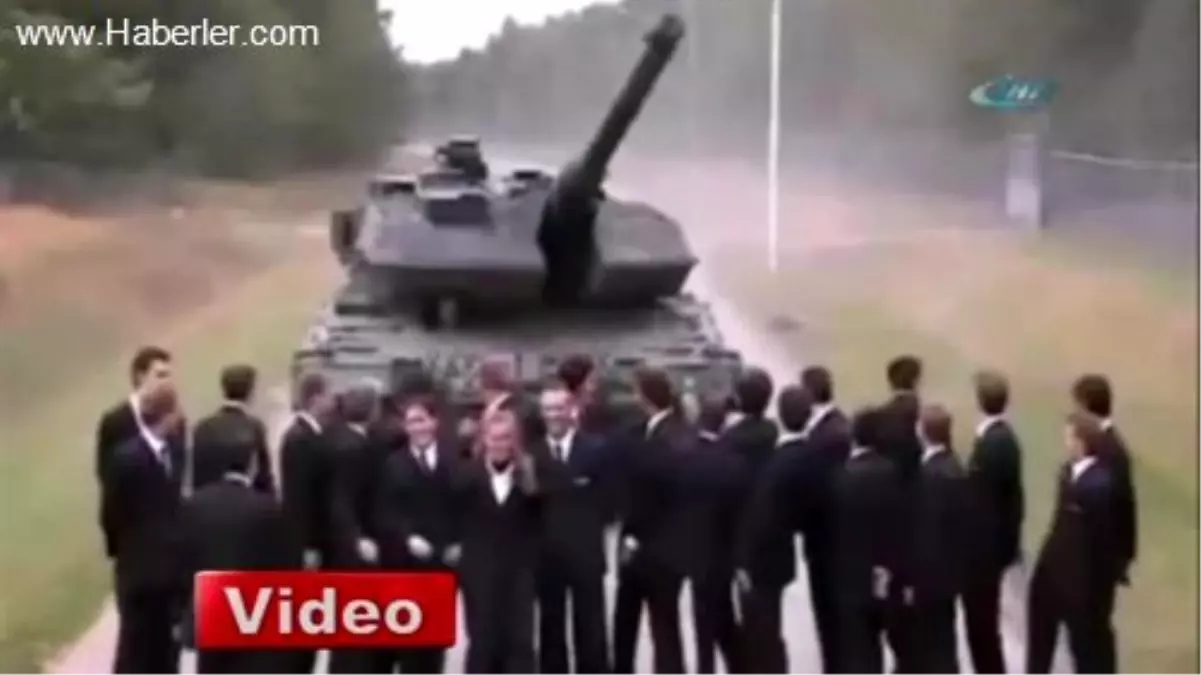 Tank Fren Sistemine İlginç Test