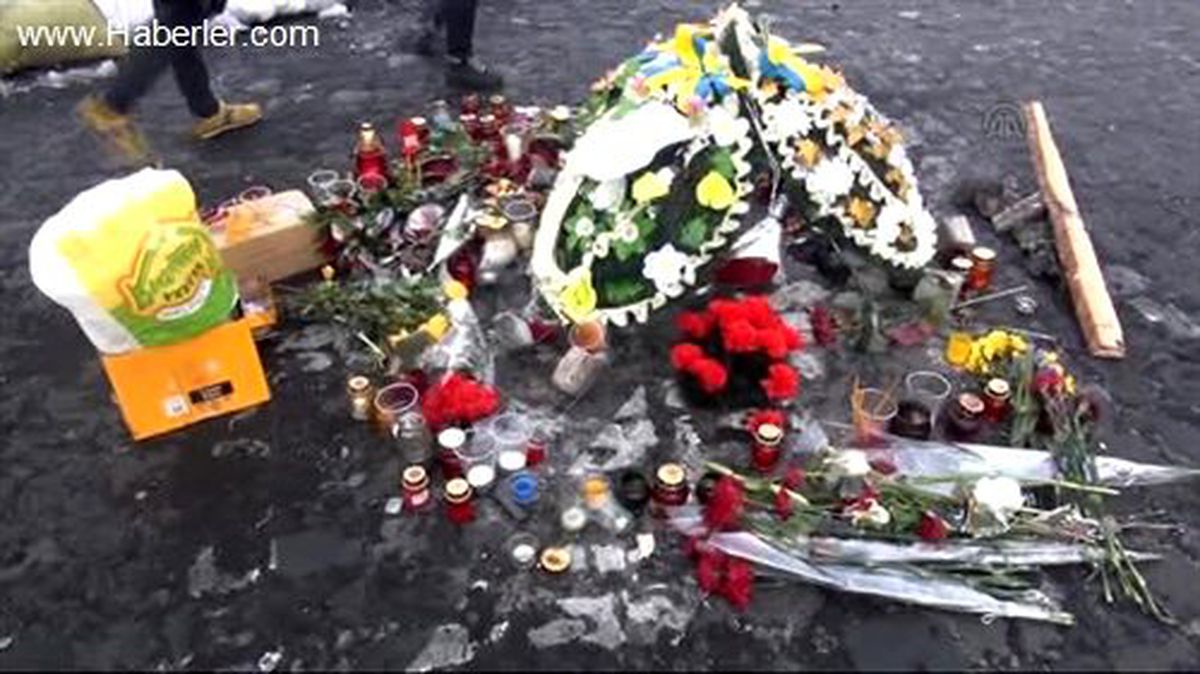 Ukrayna\'da hükümet karşıtı gösteriler -