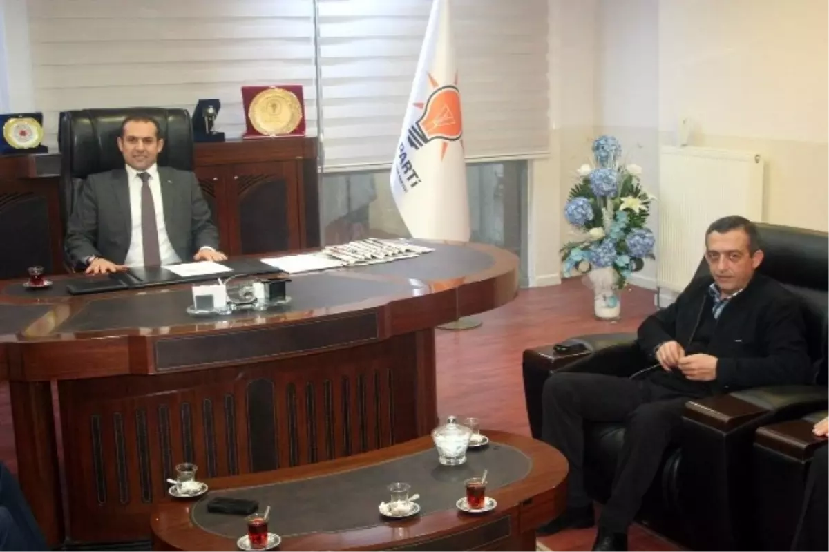 AK Parti İl Başkanı Çakır\'a Hayırlı Olsun Ziyareti