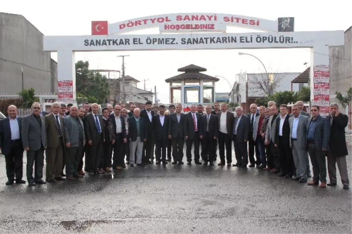 Başkan Toksoy Sanayi Esnafını Ziyaret Etti