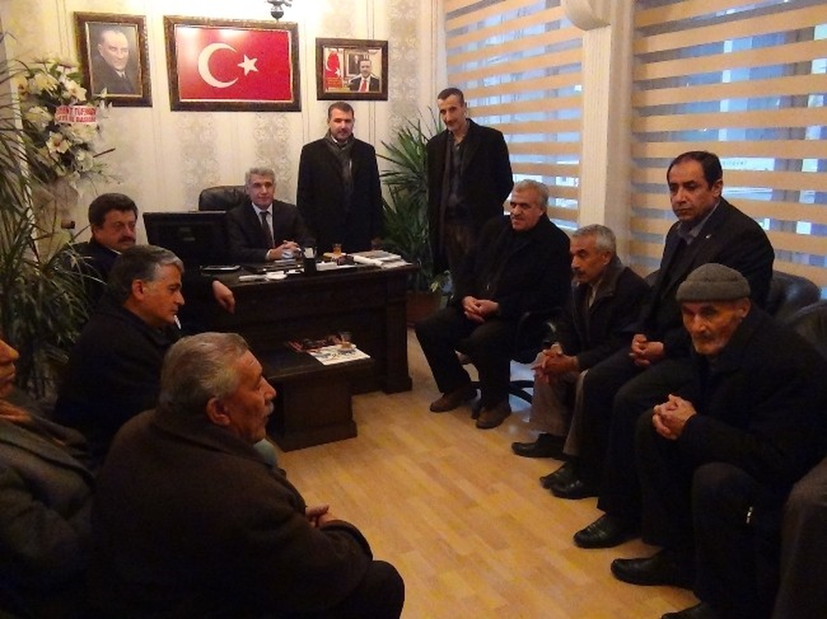 Battalgazi Muhtarlar Heyeti AK Parti'yi Ziyaret Etti
