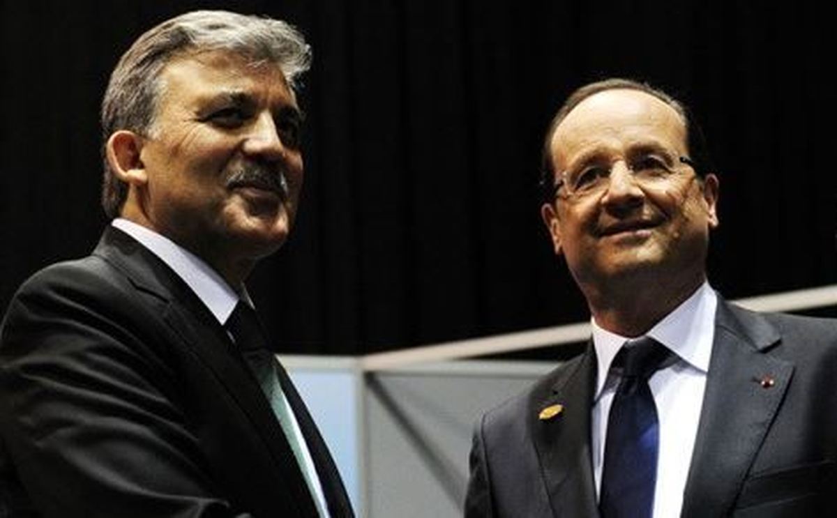 Fransa Cumhurbaşkanı Hollande, İstanbul\'da