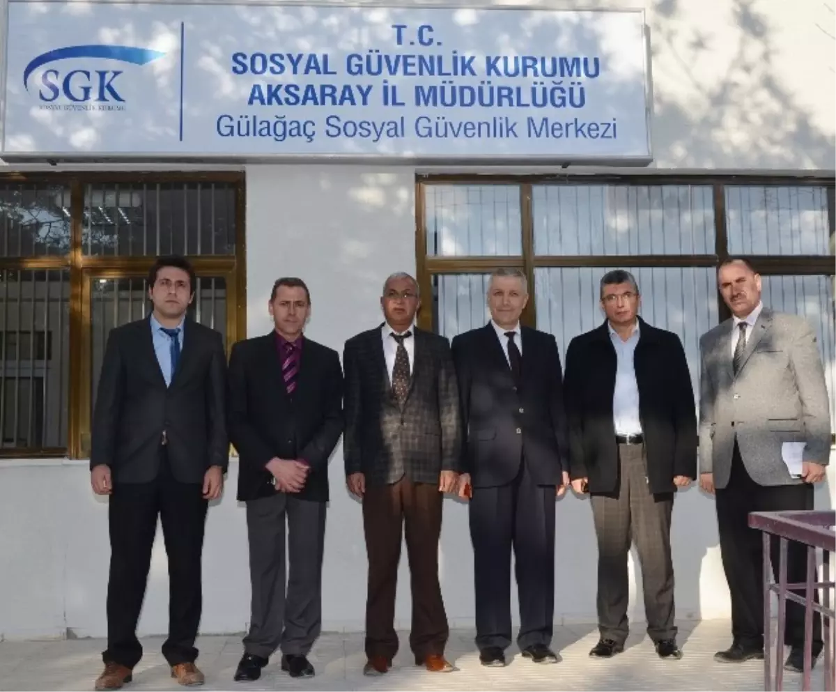 Gülağaç\'ta Sgk Merkezi Açıldı