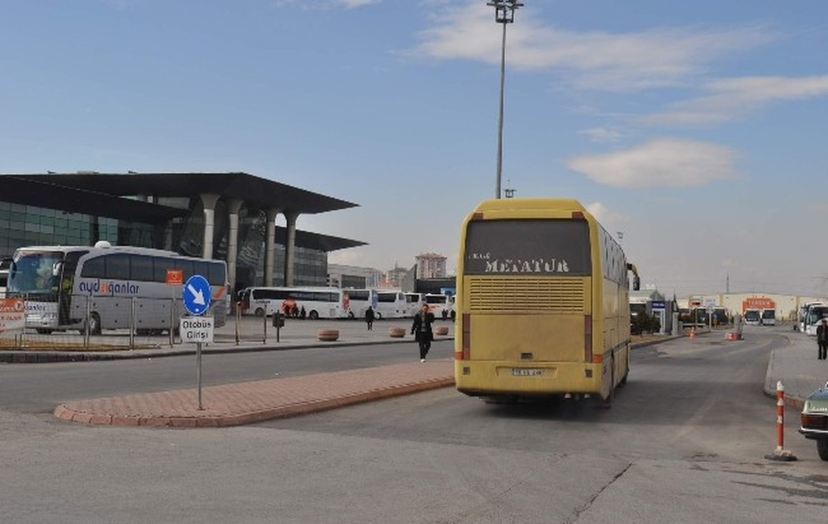 Kayseri Otogarında Otobüslerde Lastik Denetimi Yok