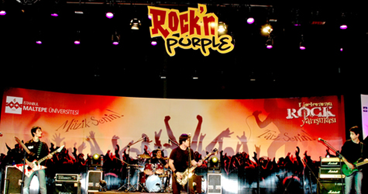 Liseliler Rock\'n Purple\'da Yarışacak