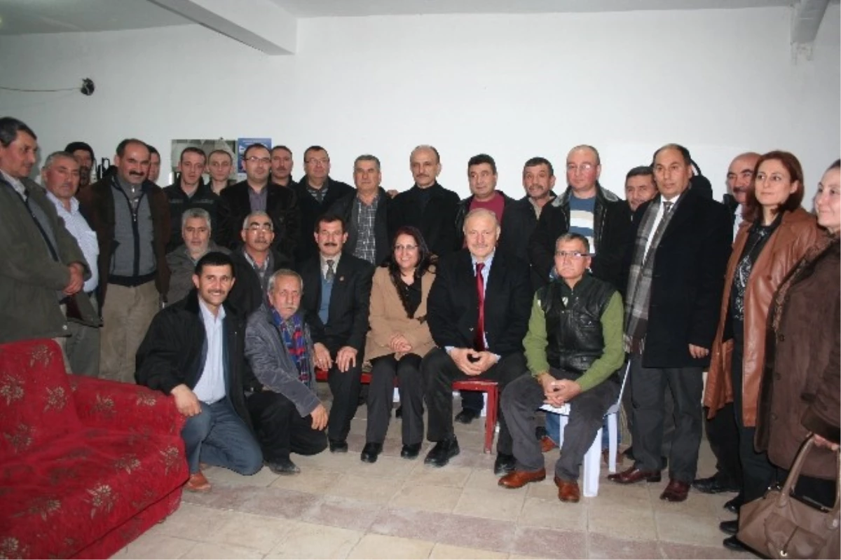 MHP Başkan Adayları Karacaşehir Köyünde