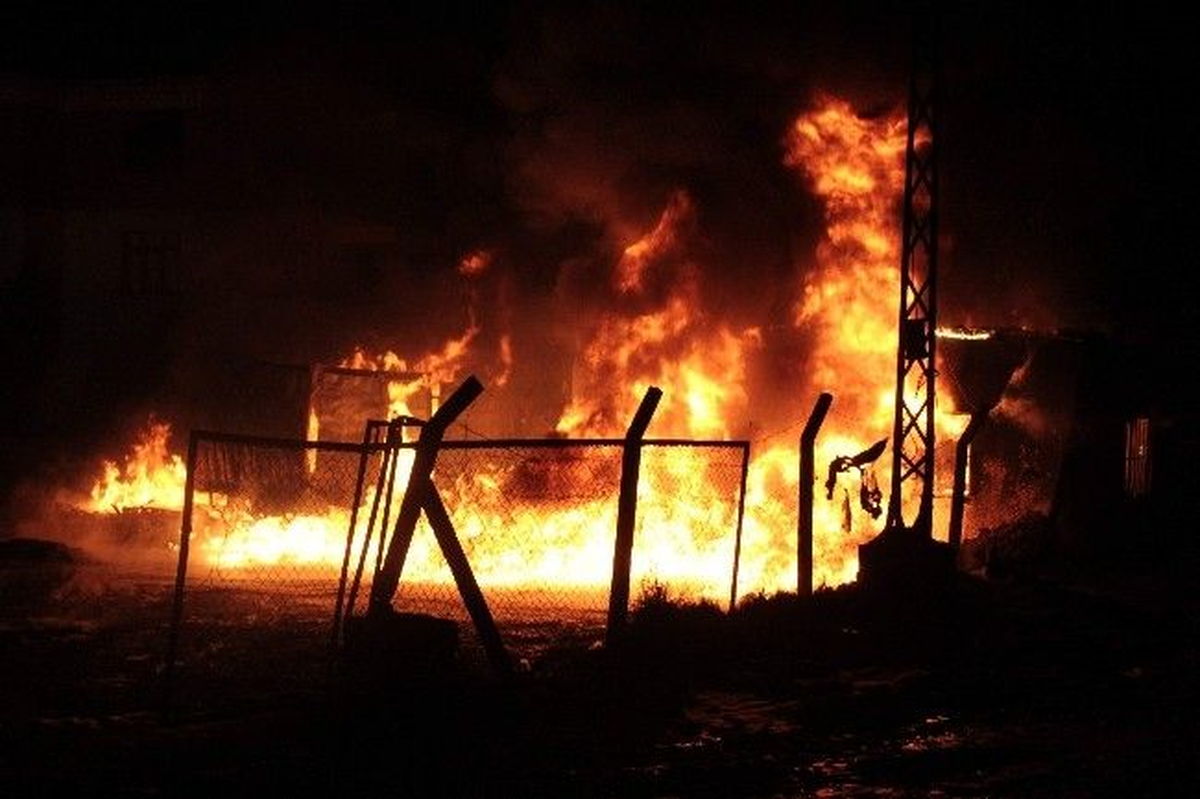 NATO Boru Hattından Akaryakıt Çalınırken Patlama Meydana Geldi (2)