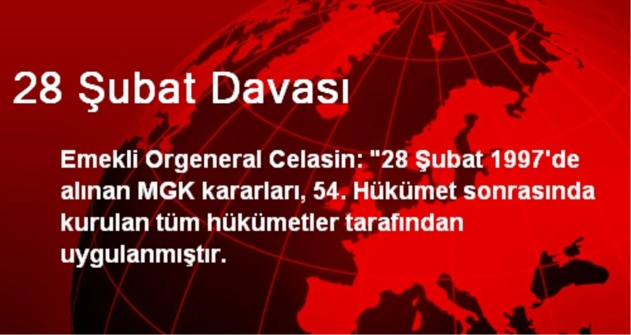 28 Şubat Davası