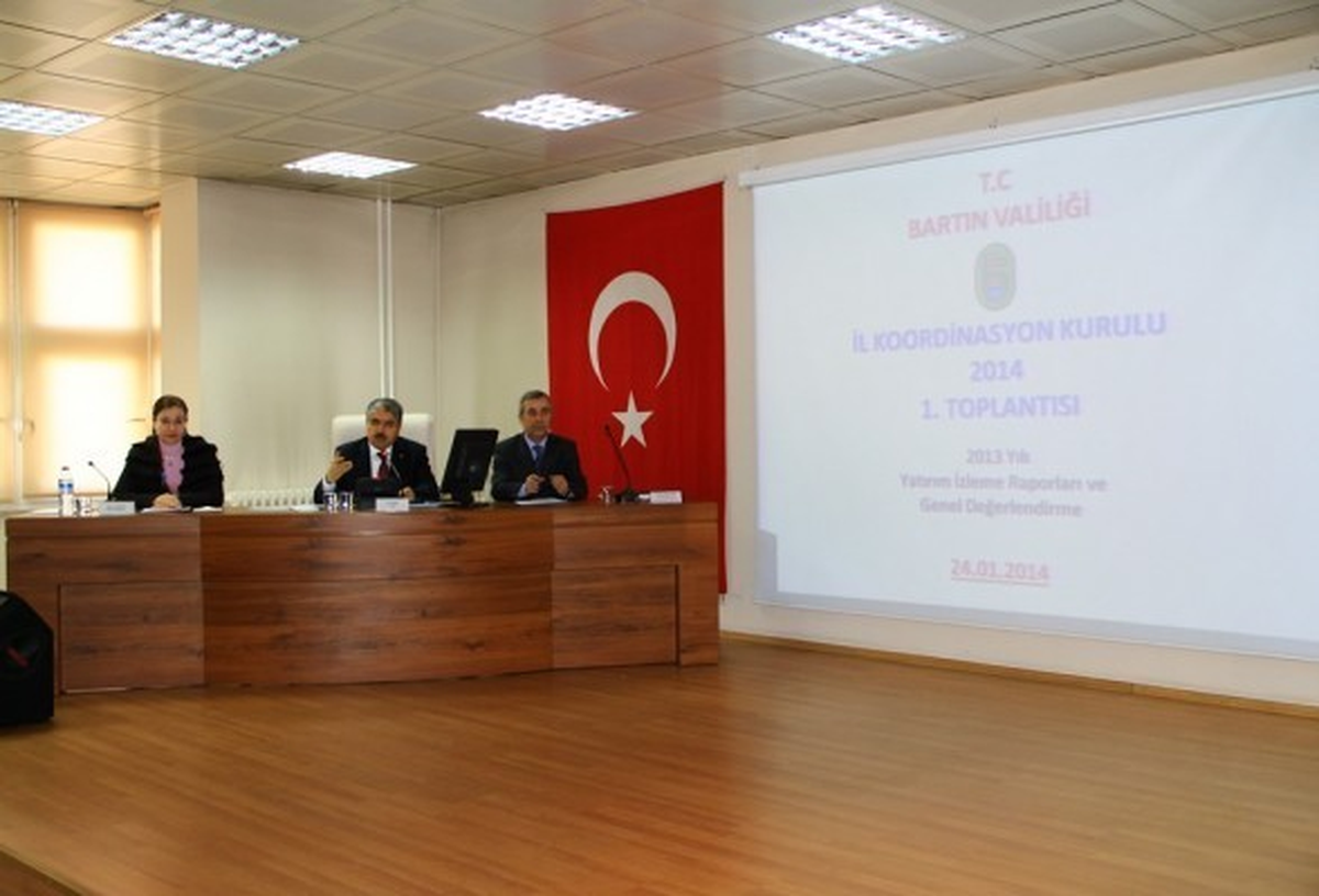 1. İl Koordinasyon Kurulu Toplantısı Yapıldı